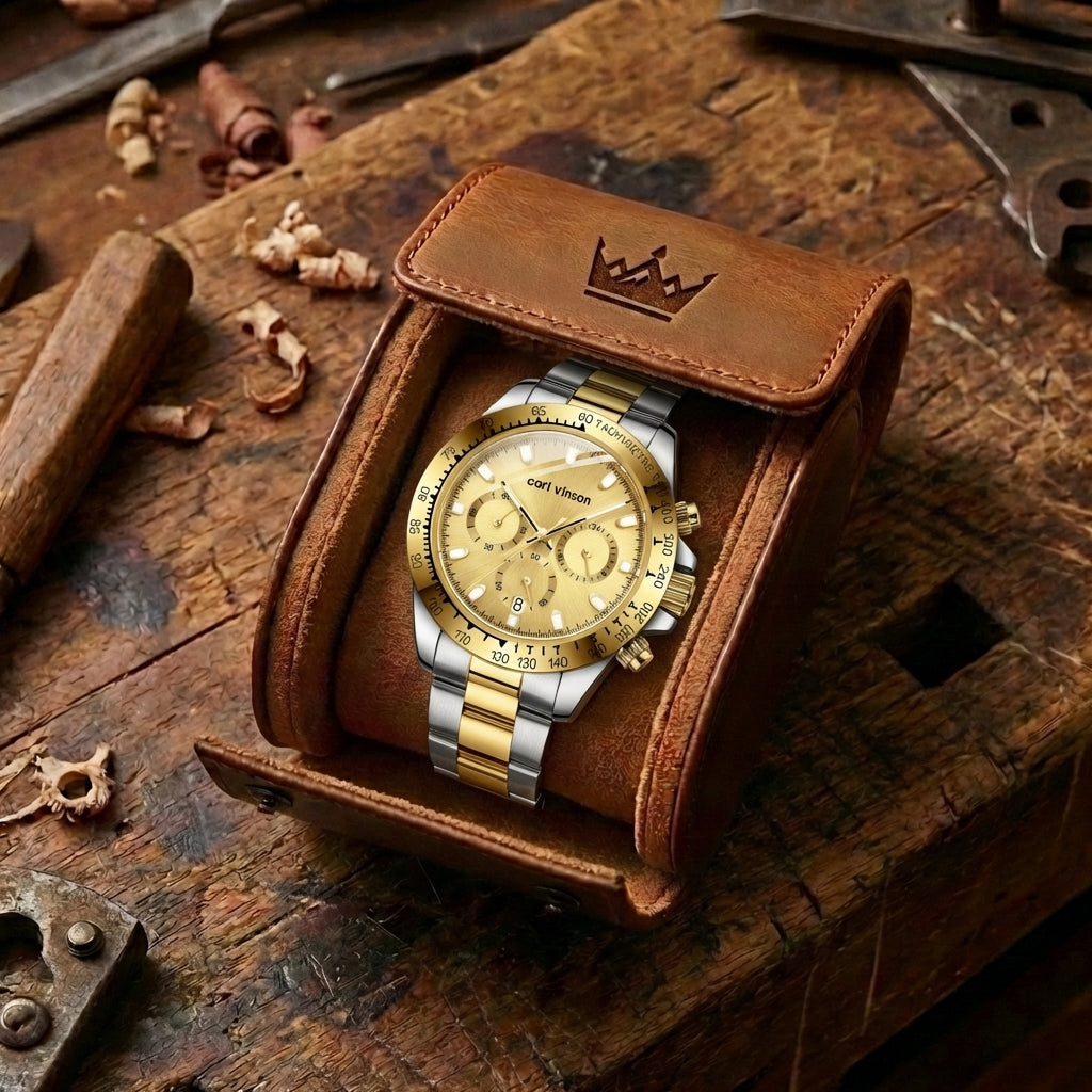 Herren Racing Chronograph Uhr