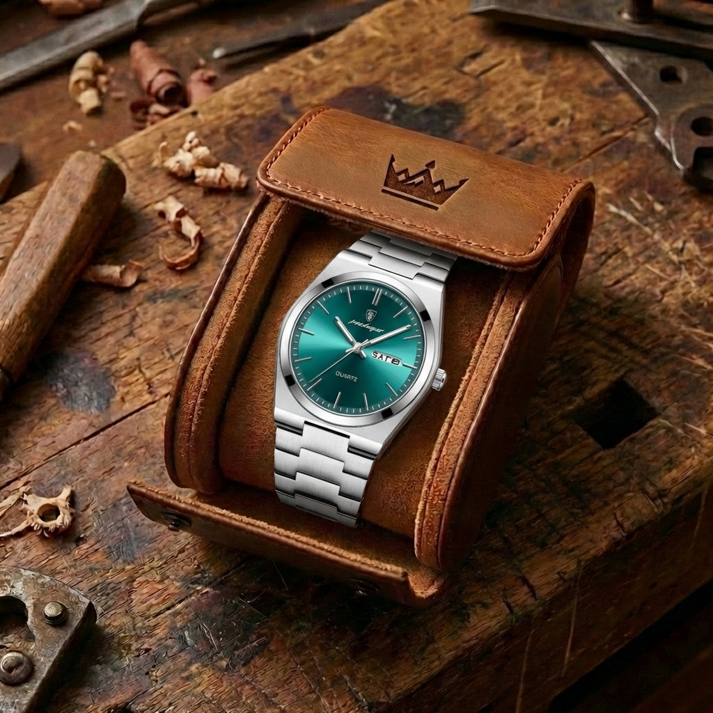 Marine Quartz Uhr