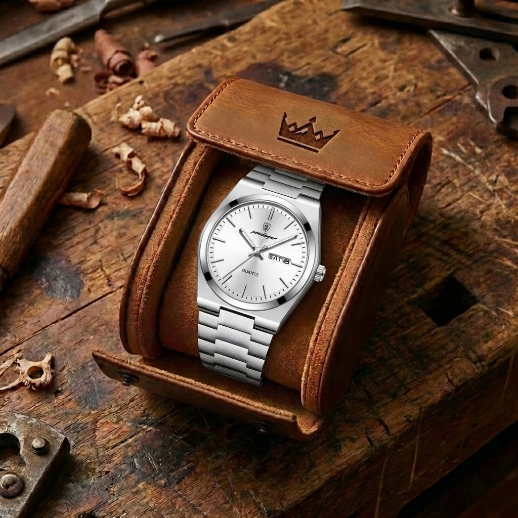 Marine Quartz Uhr