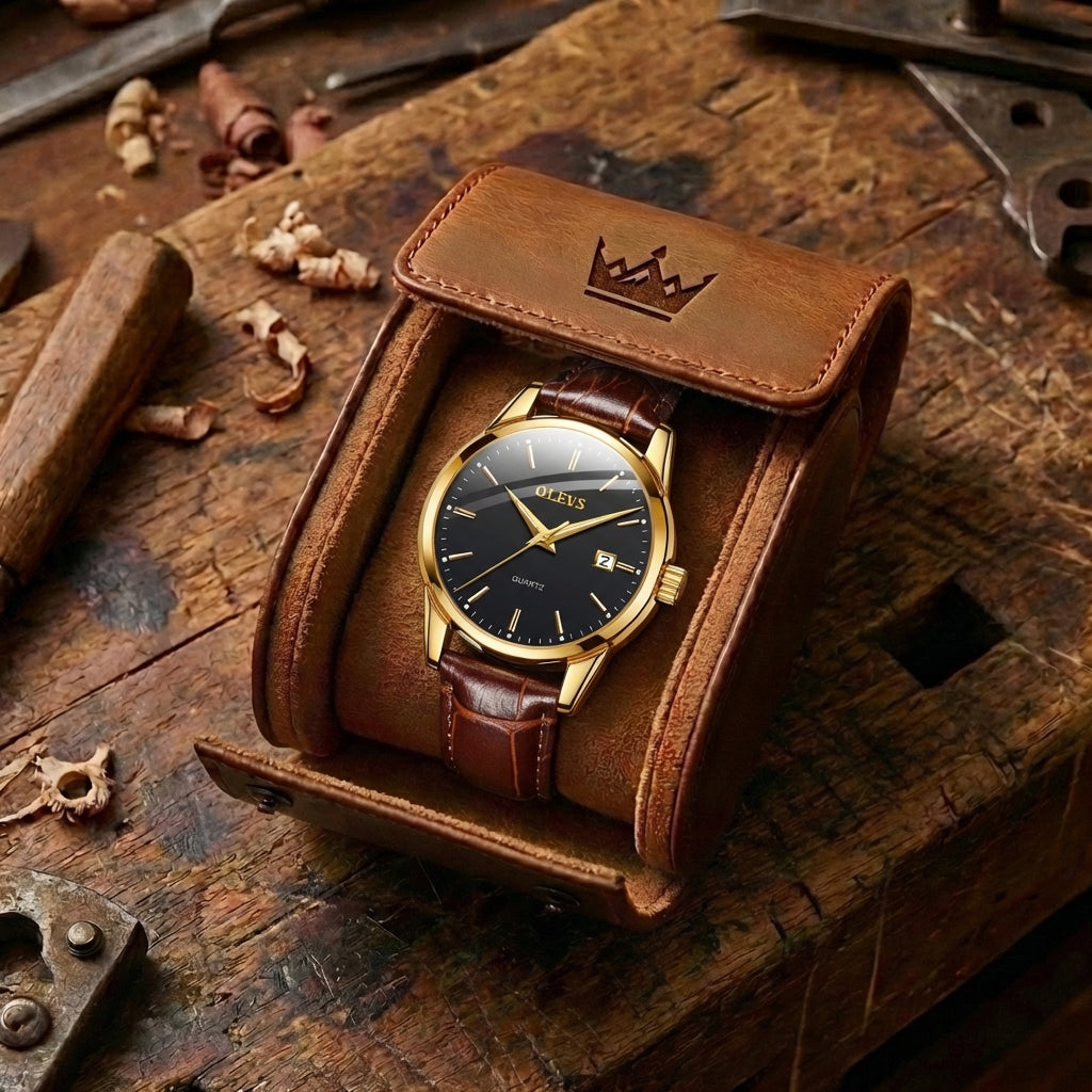 Herren Classic Brand Quartz Uhr