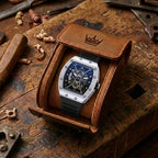 Herren Hollow Barrel Luminous Automatik Uhr