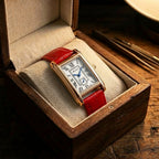 Damen Retro Casual Lederarmband Uhr