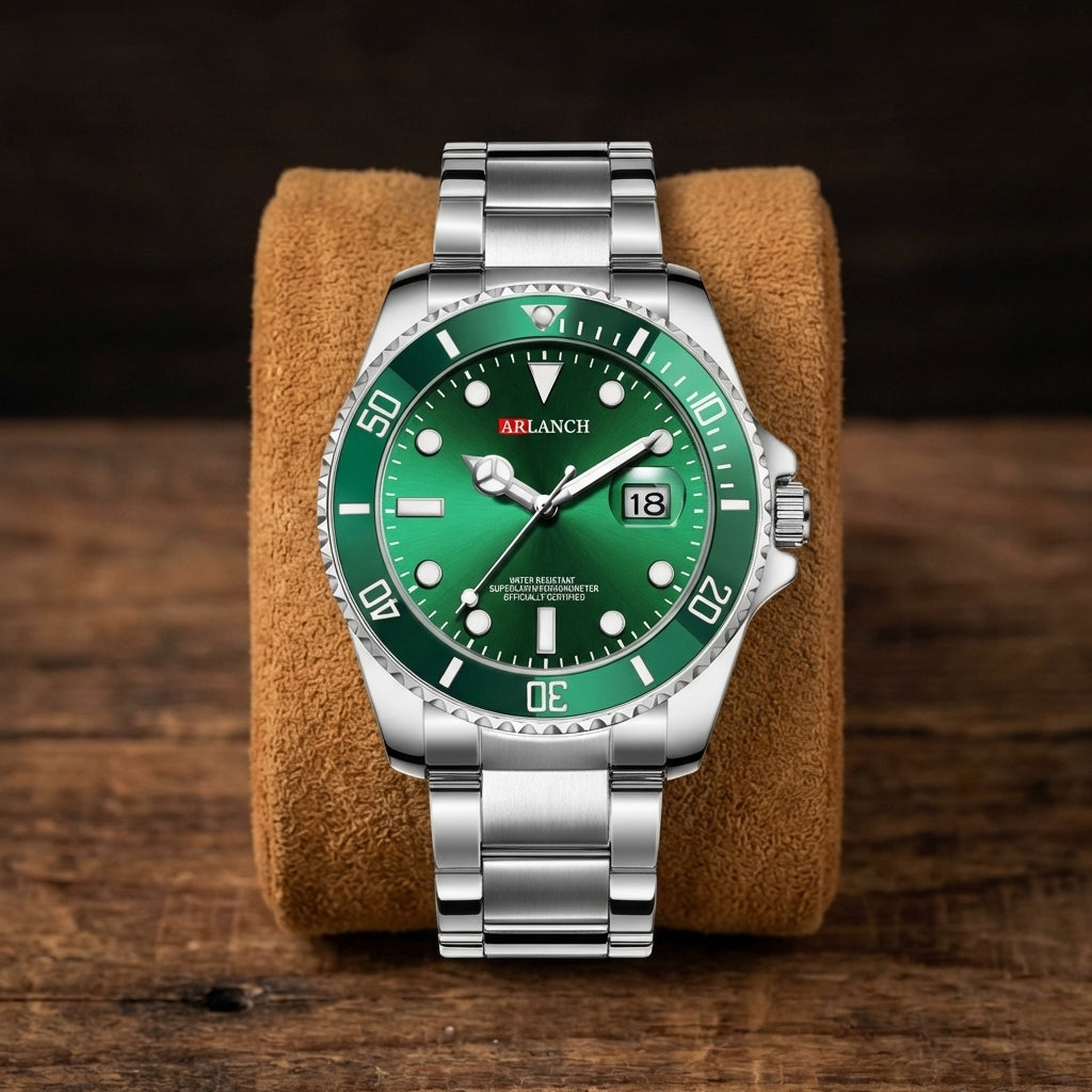 Herren Edelstahl Sport Uhr