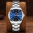 Herren Dual Kalender Luminous Quartz Uhr