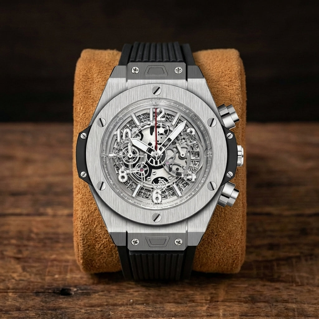 Herren Sport Silikon Kalender Quartz Uhr II