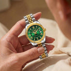 Damen Wasserdichte Freizeit Quarz Uhr
