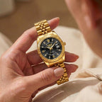 Damen Wasserdichte Freizeit Quarz Uhr