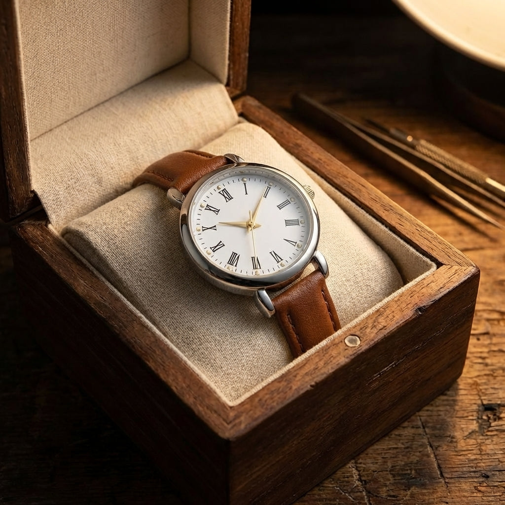 Damen Exquisite Elegante Studenten Quarz Uhr