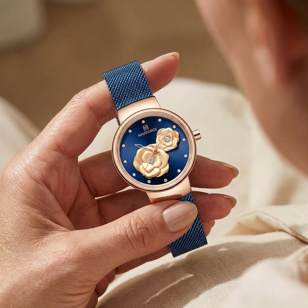 Damen Einfache Casual Wasserdichte Quarz Uhr