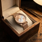 Damen Einfache Casual Wasserdichte Quarz Uhr