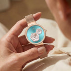 Damen Einfache Casual Wasserdichte Quarz Uhr