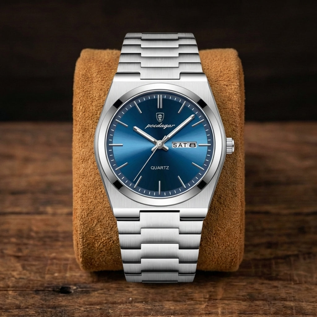 Marine Quartz Uhr