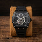 Herren Steampunk Skeleton Uhr