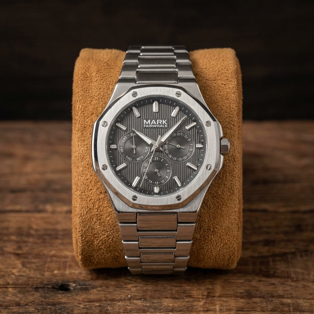 Edelstahl Uhr (Wasserdicht)