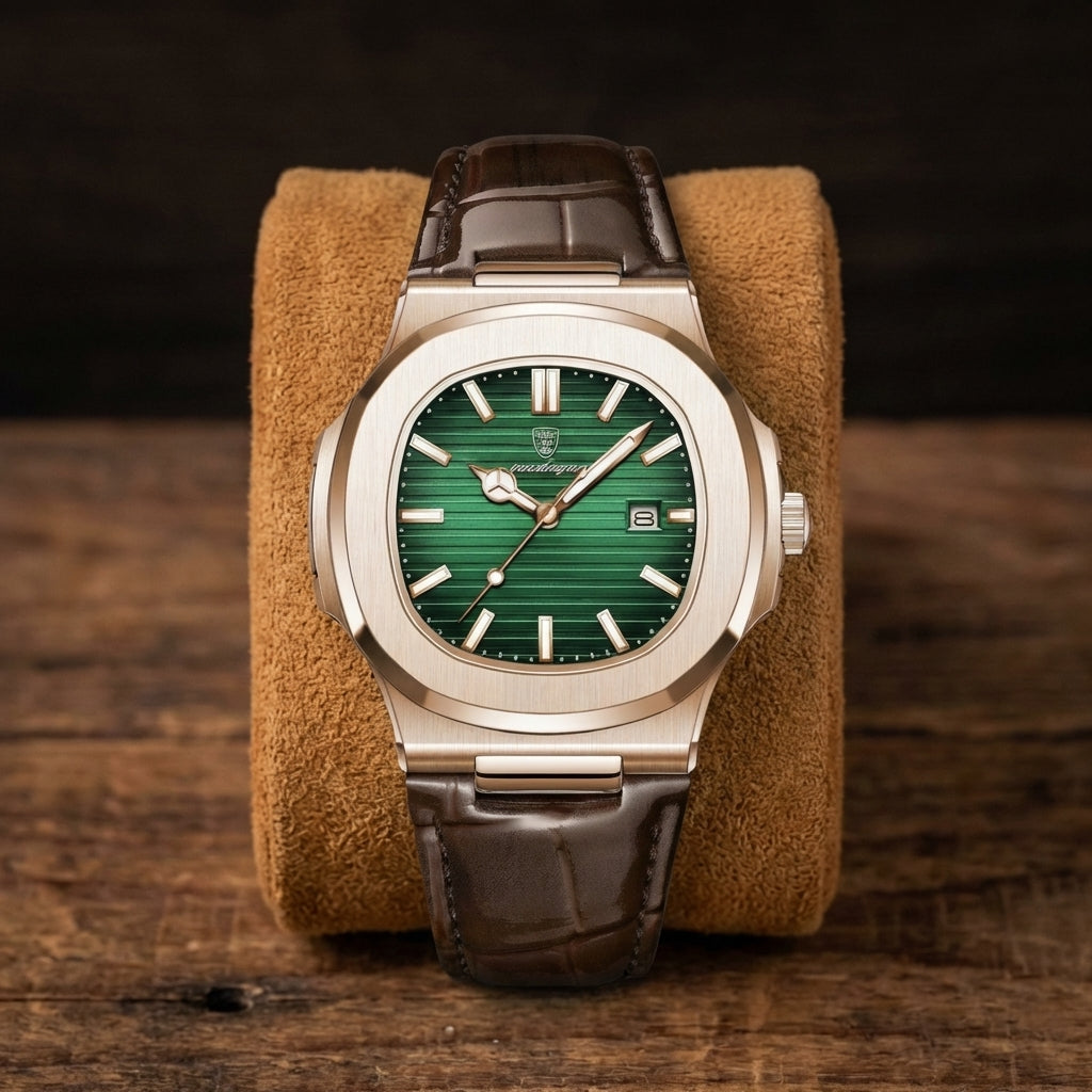 Lisbon Leder Uhr