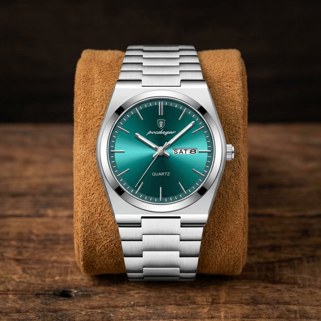 Marine Quartz Uhr