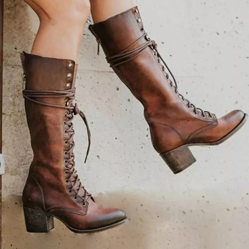 Chic Orthopedic Boots with Unique Design